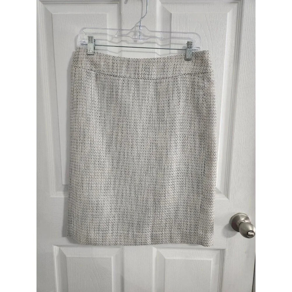 Pendleton tweed pencil skirt academia officewear professional colligate size 10P